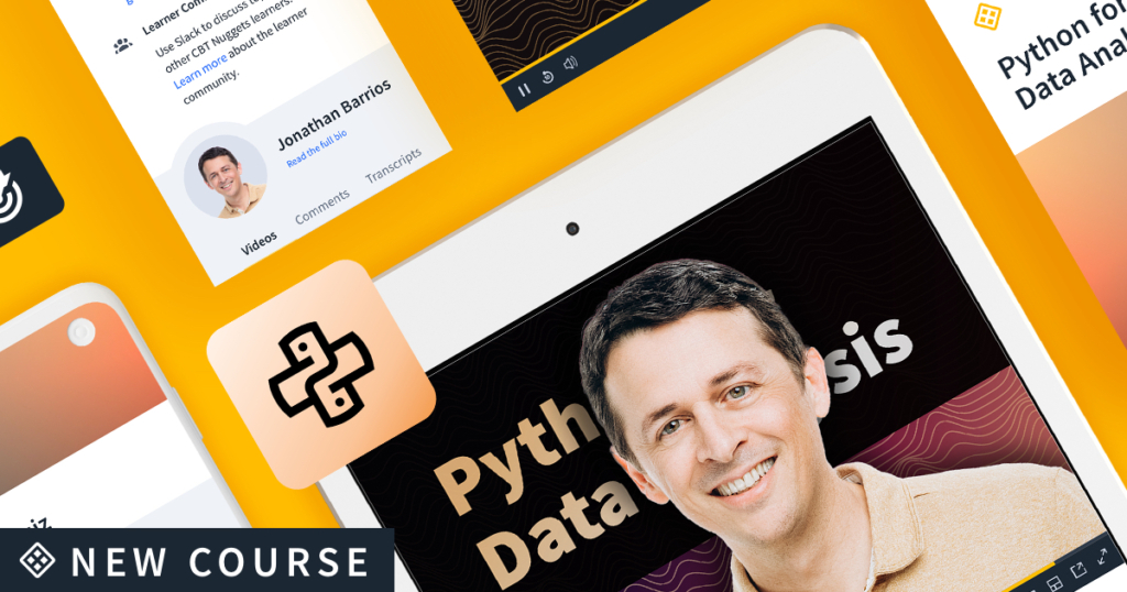 New Course: Python Foundations for Data Analysis picture: A