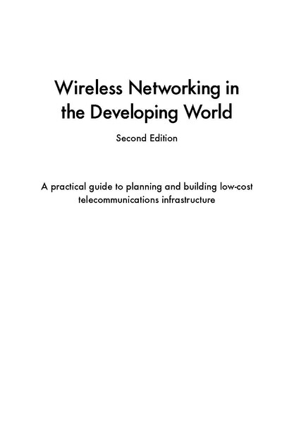 File:Wireless Networking in the Developing World (WNDW) Second Edition.pdf